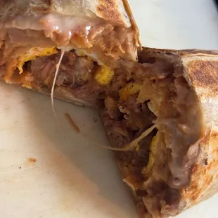 Our Viral Chilaquiles Burrito!