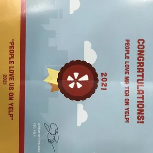 We are grateful for the reward