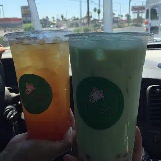 Honeydew Milk Tea
