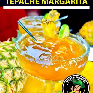 a pineapple margarita