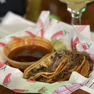 Birria tacos