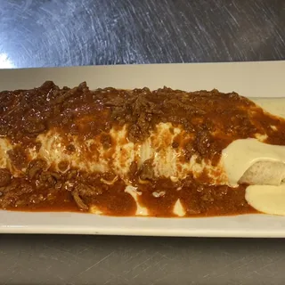 Black and Gold Burrito