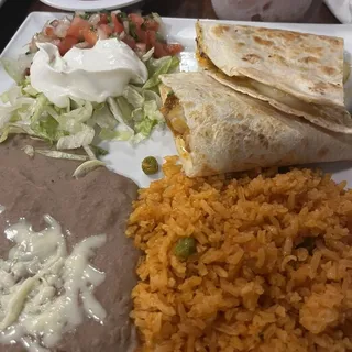 Quesadilla Dinner