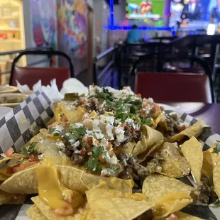 Senor Tequila Nachos.