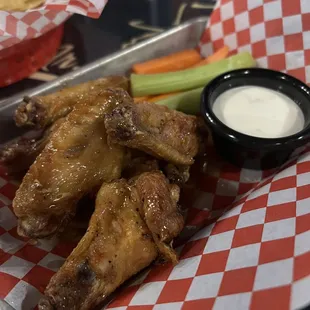 Honey Hennessy Wings