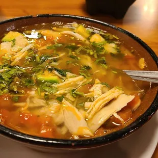 Chicken Soup was delicious