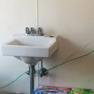 dead roach on sink and cricket on food. It feel like the place have become a money laundering front for some shady organization.