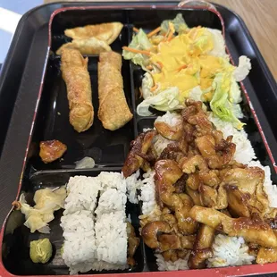 sushi and sashimi, food