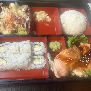 Salmon Teriyaki Dinner