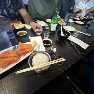 10 Piece Salmon Sashimi