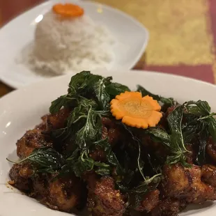 Z1. Crispy Basil Chicken