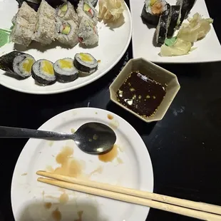 sushi and sashimi, food, sashimi, sushi