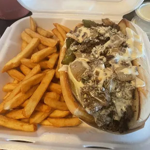 Philly Cheesesteak Combo