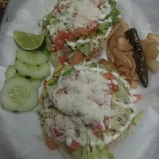 a close up of a plate of food