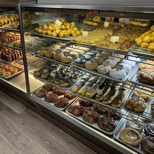 So many variety of delicious donuts!