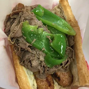 Combo Beef and Sausage. OMG. Just plain OMG! My new home for Italian Beef Sandwiches!