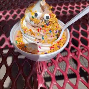 Twist, with fairy sprinkle