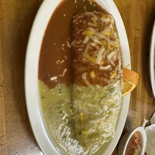 Wet burrito