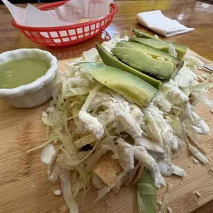 Mexican Taquitos dorados! Love the green salsa!