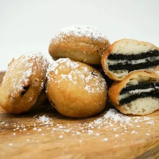 Deep fried Oreos