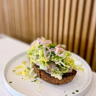 Roasted Mushroom Toast (Winter Menu)