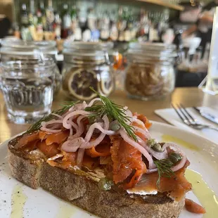 Salmon Toast