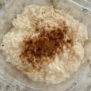Rice pudding