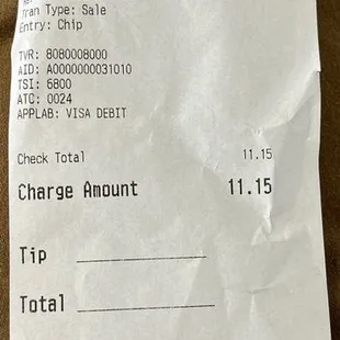 The cost