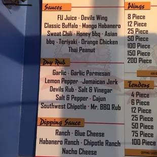 Sauces and Rubs