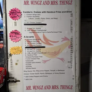 Menu.