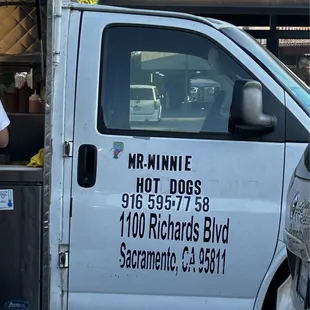 Business address but not their vending location