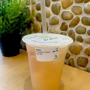 Grapefruit Green Tea