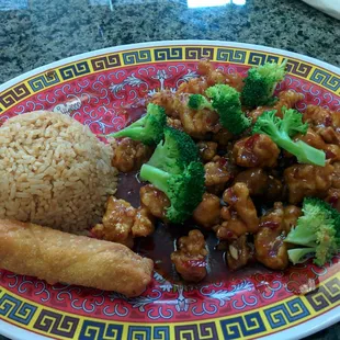 Orange Chicken for $9.25