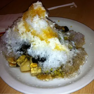 My favorite: the Taiwanese style shaved ice!