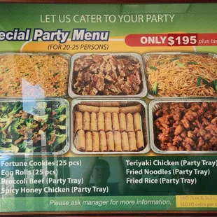 Party tray