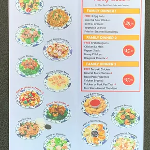 Family dinner Menu Sept 2022 #UpCloseSavor
