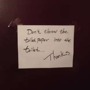 I hope this sign was a mistake!