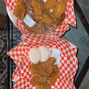 Waffle with wings