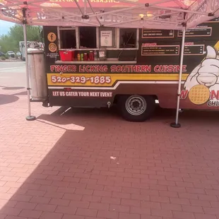 Mr wonderful's chicken and waffles