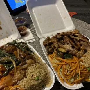 Just finished eating our food and we really enjoyed it! The server was very generous and the place is CLEANN! I'd definitely recommend!!