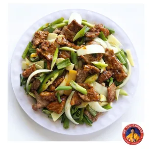 Specia order : Mongolian beef $8.49 come with steam rice on the side