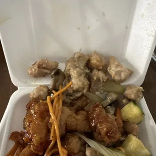Mushroom chicken