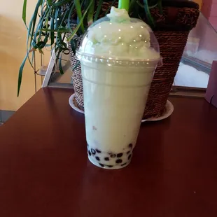 Honeydew Boba