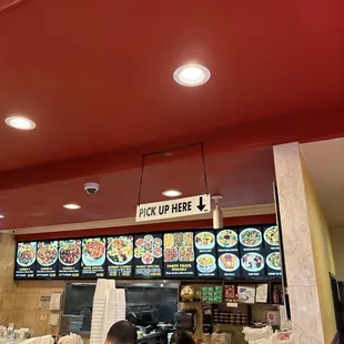 interior, sushi and sashimi