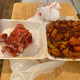 ribs, food