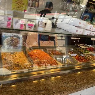 sushi and sashimi, interior