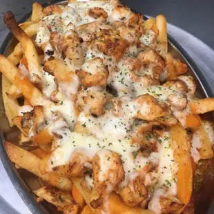 Buffalo chicken fries