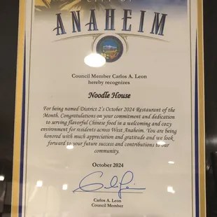 One of the best restaurant in Anaheim