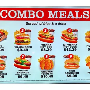 Combo Meals Menu @ Mr.Zee&apos;s.4356 N Central Ave, Chicago, IL Old Fashion American/Greek FastFood .DineIn TakeOut Delivery Catering.Cool.