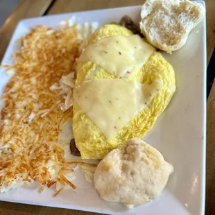 Philly Steak omelette